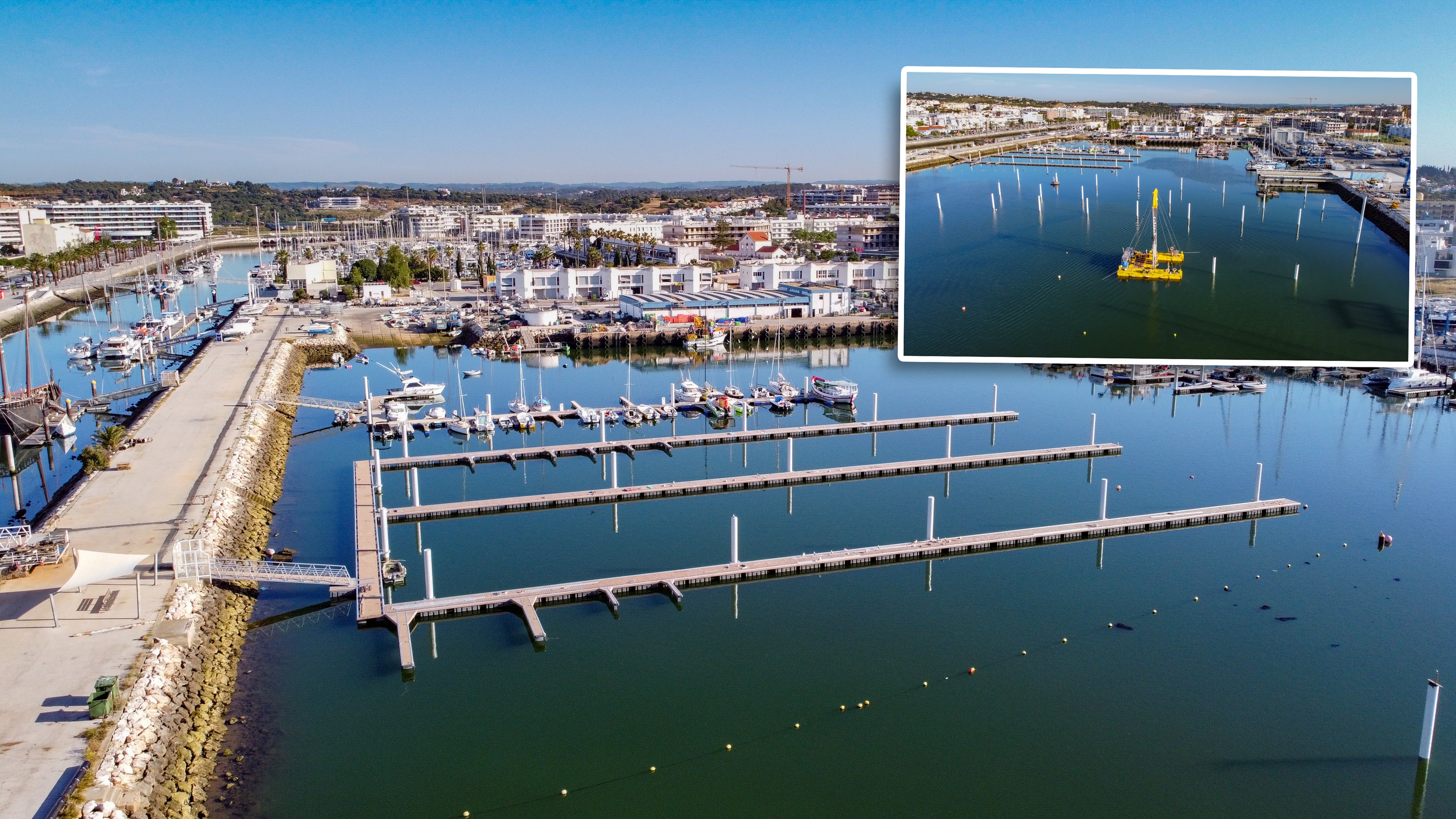 Obras de Expansão da Marina de Lagos Avançam para Reforçar a Economia do Mar
